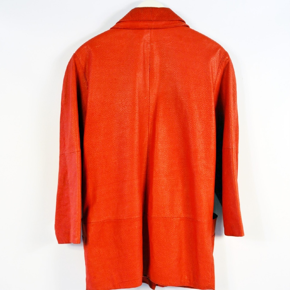 Vintage Red Women's Blazer Jacket - Picture 4 of 8